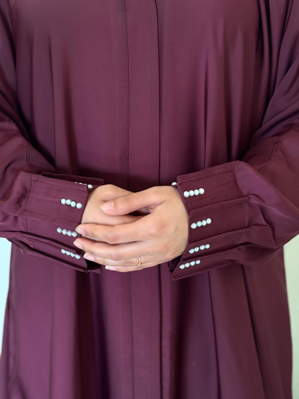 Simple Sleeve Design Abaya